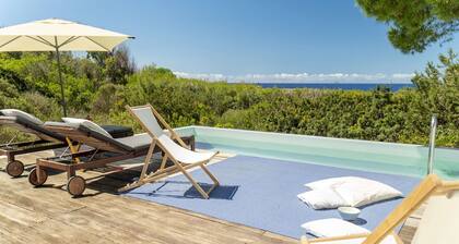 Villa in Porto Pino with 5 bedrooms sleeps 10