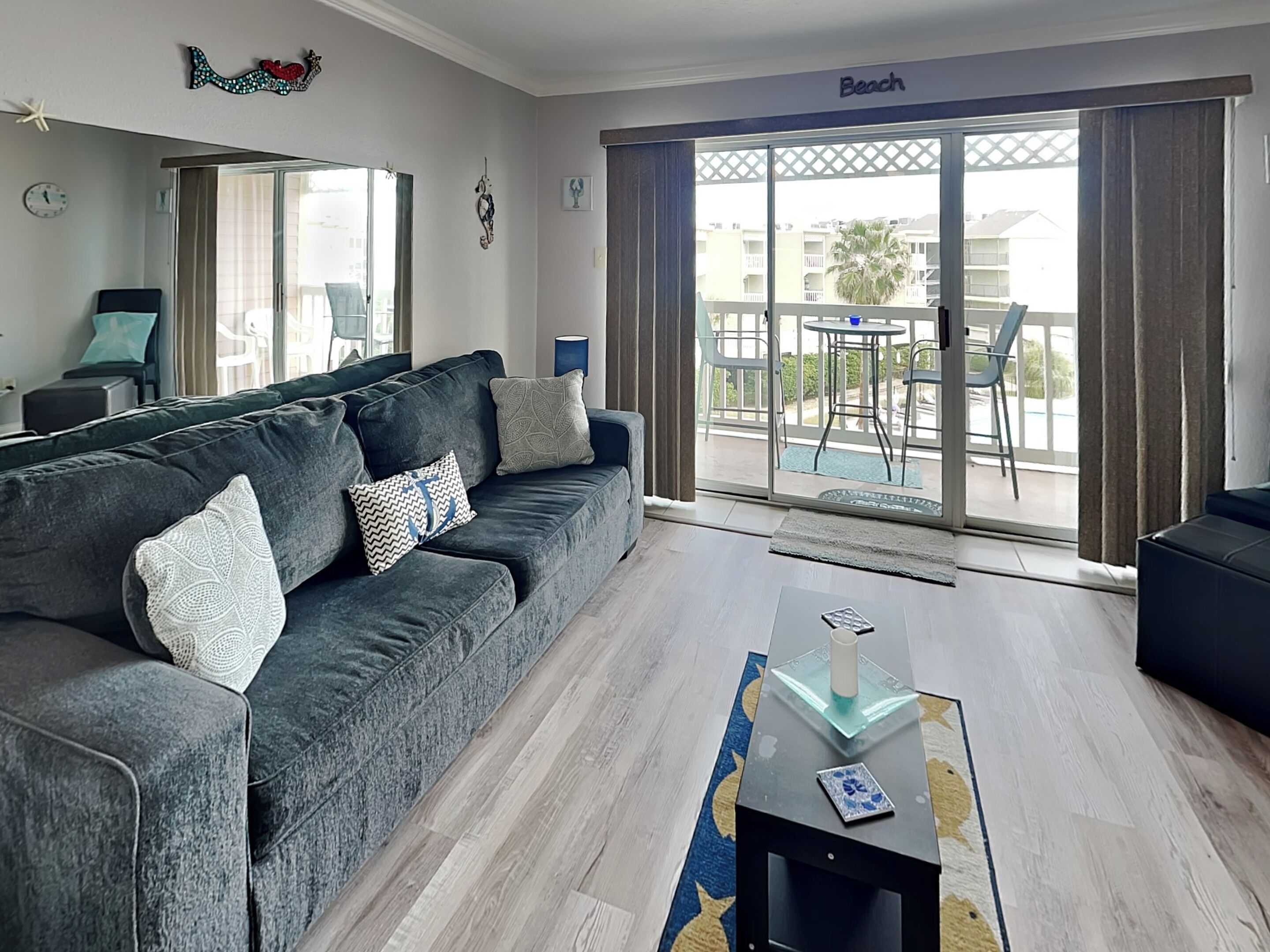 Kondominium, Beberapa Tempat Tidur, akses ke kolam renang, pemandangan samudra (#5302 - No Pets) | Area keluarga | Televisi layar datar 42-inci dengan saluran TV kabel dan TV