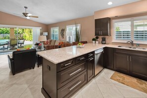 Interior - Amazing private pool-spa home just blocks from the beach.  (Naples)