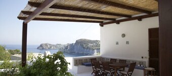Domes, flowers and a small, cool pool