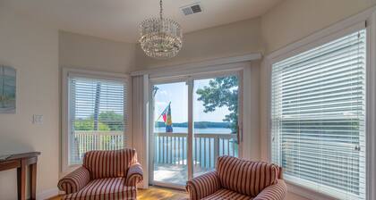 Flexible stays! Private Waterfront w/ Dock & close to nearby trails.