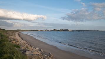 Accommodatie ligt op het strand, ligstoelen