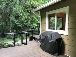 Terrace/patio - 5 min. to historic Brevard & tucked in the woods (Brevard)