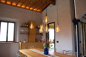 Villa, Multiple Beds | Private kitchen | Fridge, microwave, oven, stovetop