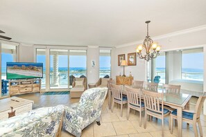 TV - Tower 3 @ Portofino Gulf to Bay Views- Sleeps 10! (Pensacola Beach)