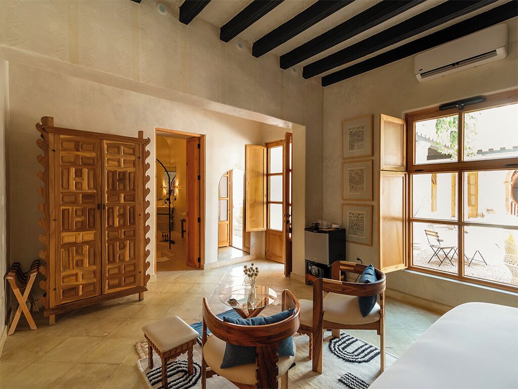 Luxury Room | Living area | Smart speakers