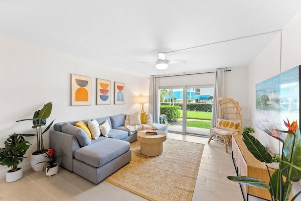 Bright and stylish living room with cozy seating and natural light