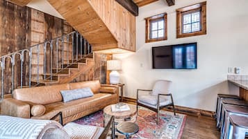 TV, fireplace, DVD player