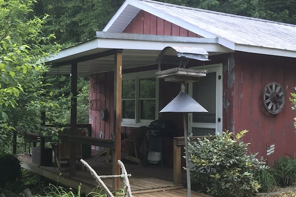 “The Barn” affectionate name for one bedroom cabin.