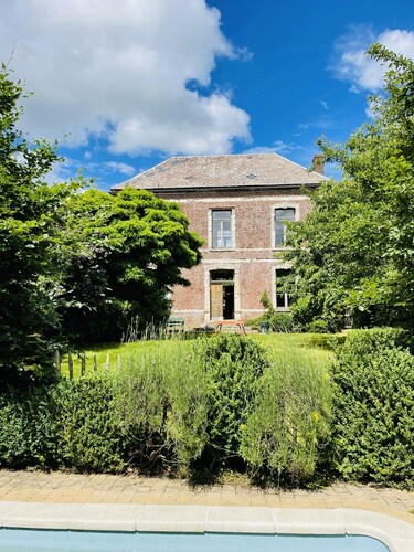 Maison de Vacances Avec Piscine à la Campagne Proche Abbaye de Vaucelles et A26