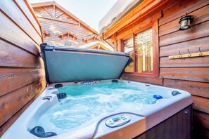 Idromassaggio all'aperto