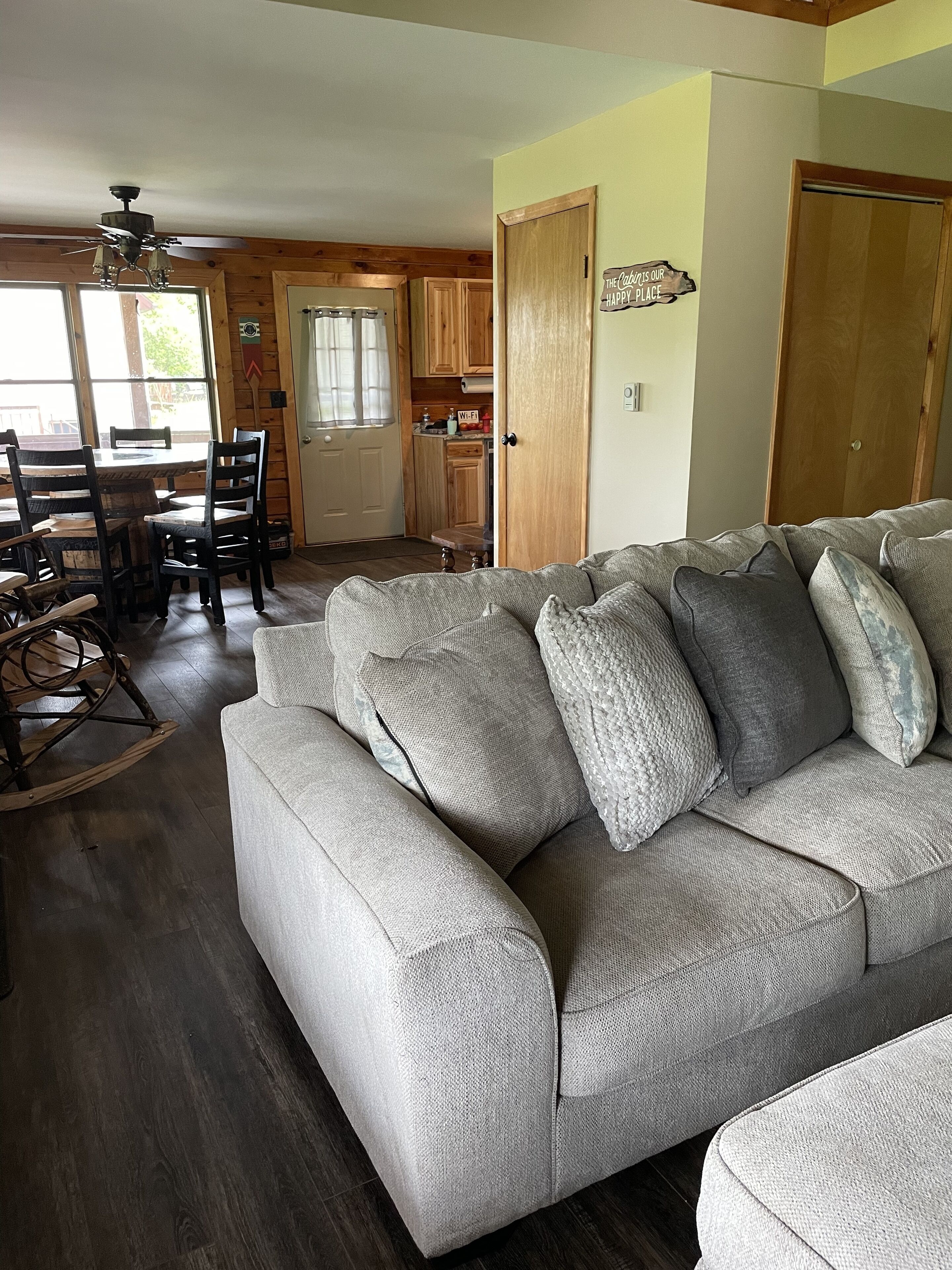 TV, fireplace, table tennis