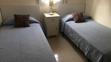 3 habitaciones, wifi gratis y ropa de cama