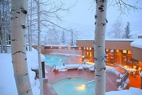 Premier Ski in, Ski out 3 Bedroom Colorado Vacation Rental Steps From the Ski Slopes With Hot Tub and Pool
