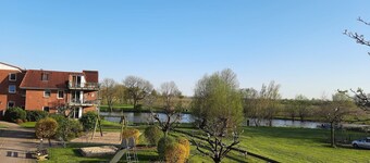 Fantastic vacation apartment directly on the Elbe in the Altes Land