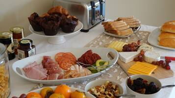 Desayuno inglés gratuito y diario