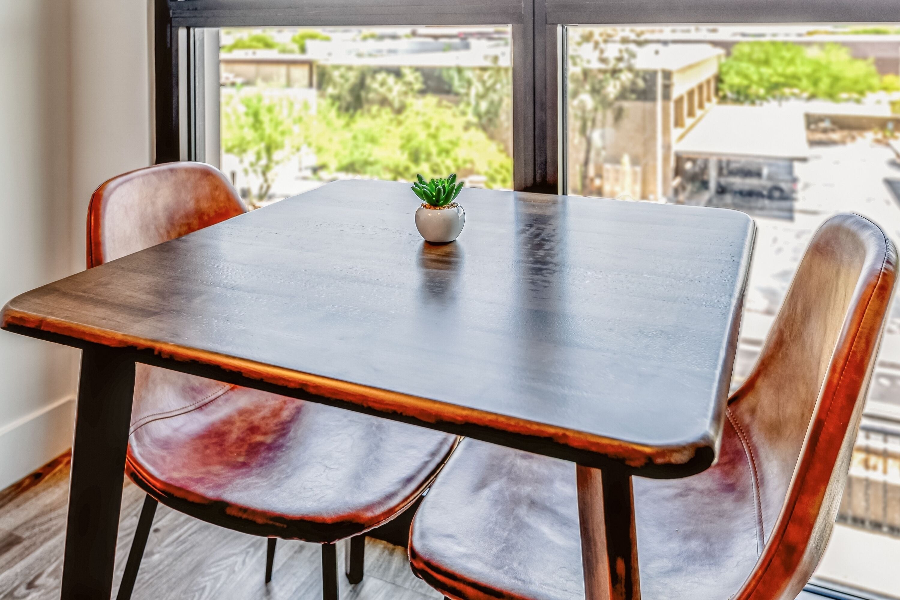 Classic Apartment, Kitchen (Self Check-in with Virtual Front Desk) | Dining room