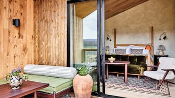 Feriehus (Ridge) | Premium-sengetøj, dundyner, minibar, pengeskab på værelset
