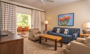 Una televisión, un reproductor de DVD