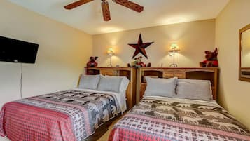 2 chambres, fer et planche à repasser, accès au Wi-Fi (inclus)