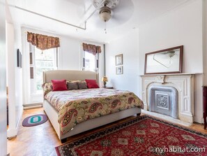 2 habitaciones, tabla de planchar con plancha y wifi gratis 