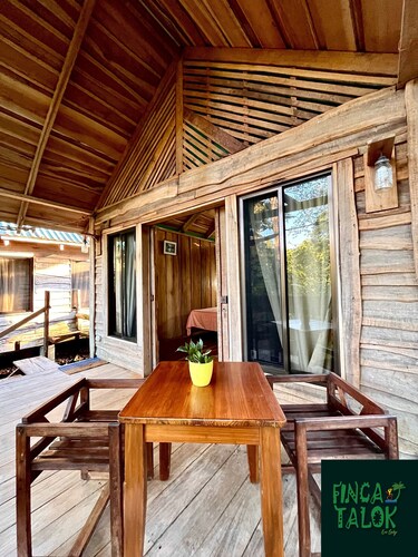 Bungalow 2- Finca Talok is a perfect space in Cahuita to relax