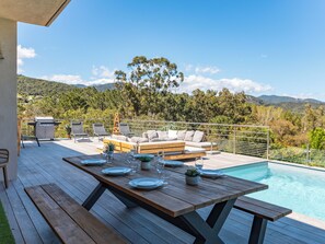 Outdoor dining - Villa Tinoeva Mare di Conca (Conca)