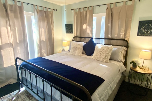 2 bedrooms, iron/ironing board, travel cot, free WiFi