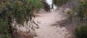 Detached villa with garden a few meters from the sea