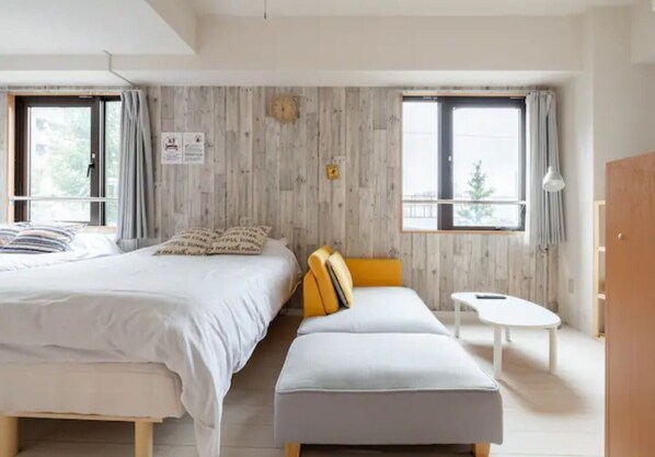 1 間睡房、書桌、熨斗/熨衫板、免費 Wi-Fi