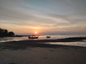 Beach nearby, sun-loungers