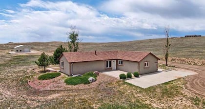 Private getaway on 38 acres of tranquility in Peyton, CO