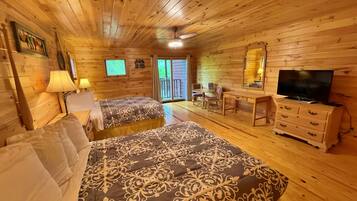 2 slaapkamers, een strijkplank/strijkijzer, gratis wifi, beddengoed