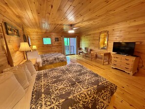 2 slaapkamers, een strijkplank/strijkijzer, gratis wifi, beddengoed