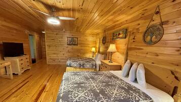 2 chambres, fer et planche Ă repasser, Wi-Fi gratuit, draps fournis