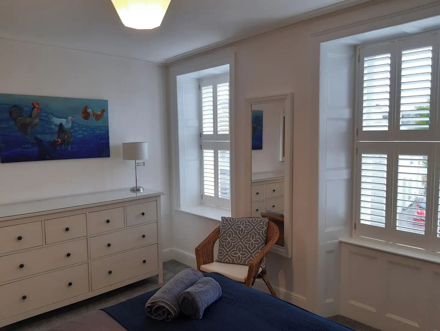 2 bedrooms, iron/ironing board, travel cot, free WiFi
