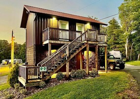 Basic Cabin | Terrace/patio