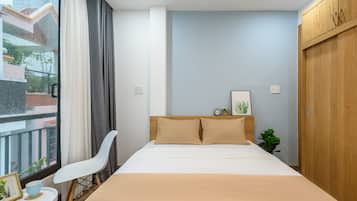 Apartemen Comfort | 1 kamar tidur dan Wi-Fi gratis