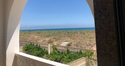Casa de la playa on the natural beach of Tavernes/Xeraco