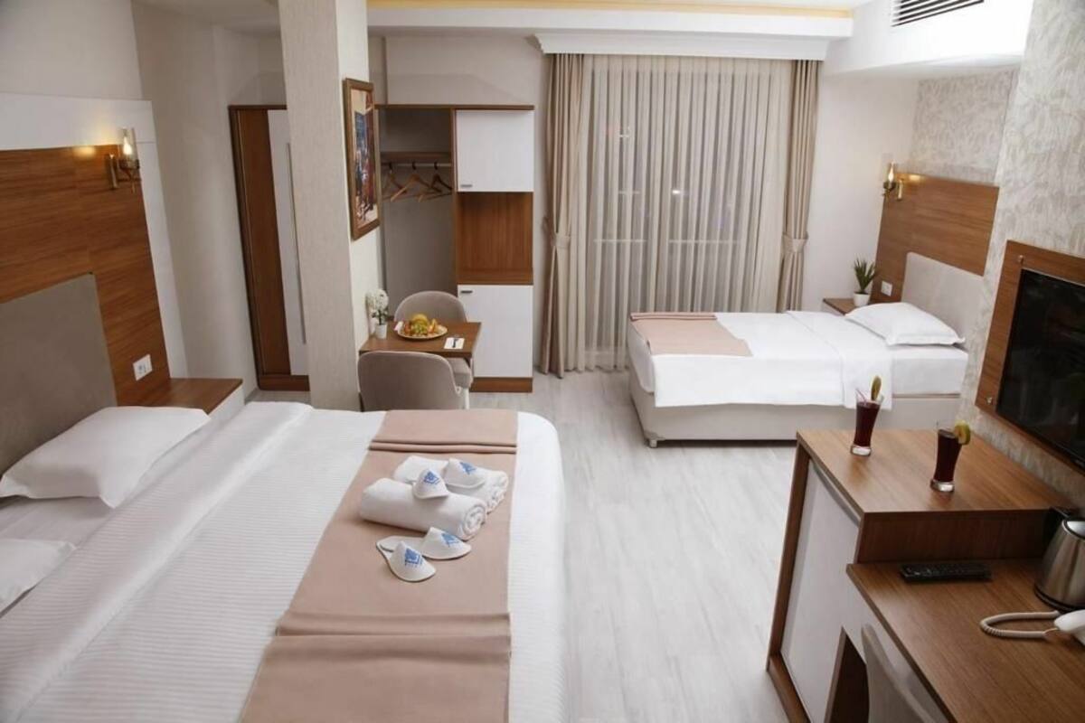 In-room safe, soundproofing, iron/ironing board (on request)