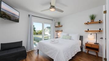 2 chambres, accès au Wi-Fi (inclus), literie fournie