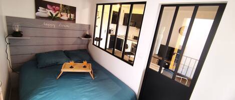 1 sovrum, strykjärn/strykbräda, resesäng och gratis wi-fi