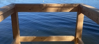 Waterfront! Tiny House Sweet-Suite perched in the forest on the oceanfront.