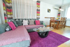 Villa (Three Bedroom Villa with Swimming poo) | Living room | TV, table football