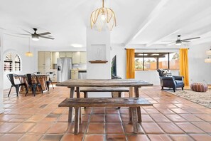 Dining - Vibrant 3BR Haven w/ Pool & Hot Tub! (Yucca Valley)