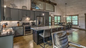 House, 3 Bedrooms | Private kitchen - Bert's Hideaway by Escape to Blue Ridge (Blue Ridge)