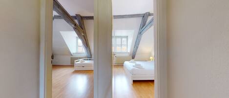 2 Schlafzimmer, Bügeleisen/Bügelbrett, kostenloses WLAN, Bettwäsche