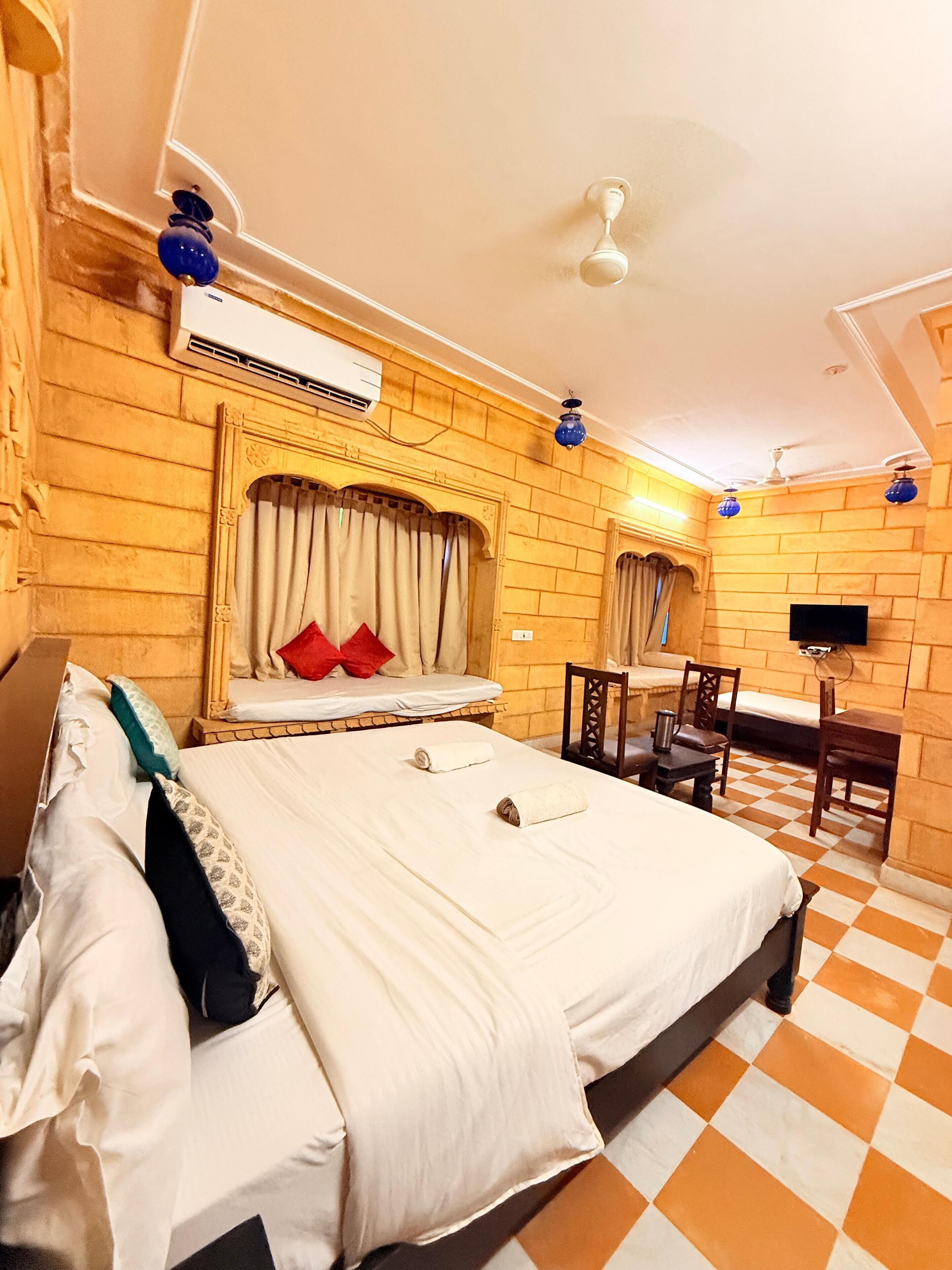 Double Bed Balcony Fort View Room