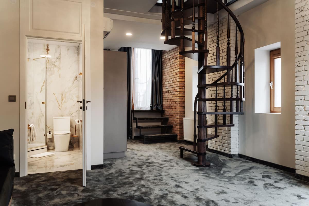 two floors suite with terrace | 1 bedroom, hypo-allergenic bedding, minibar, in-room safe