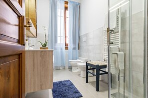 Shower, hair dryer, bidet